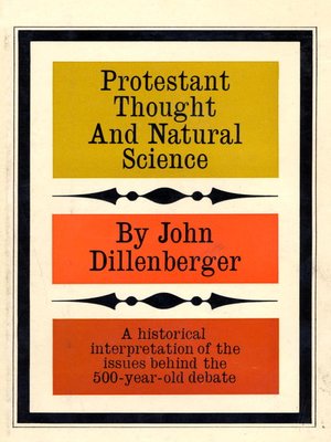 cover image of Protestant Thought and Natural Science